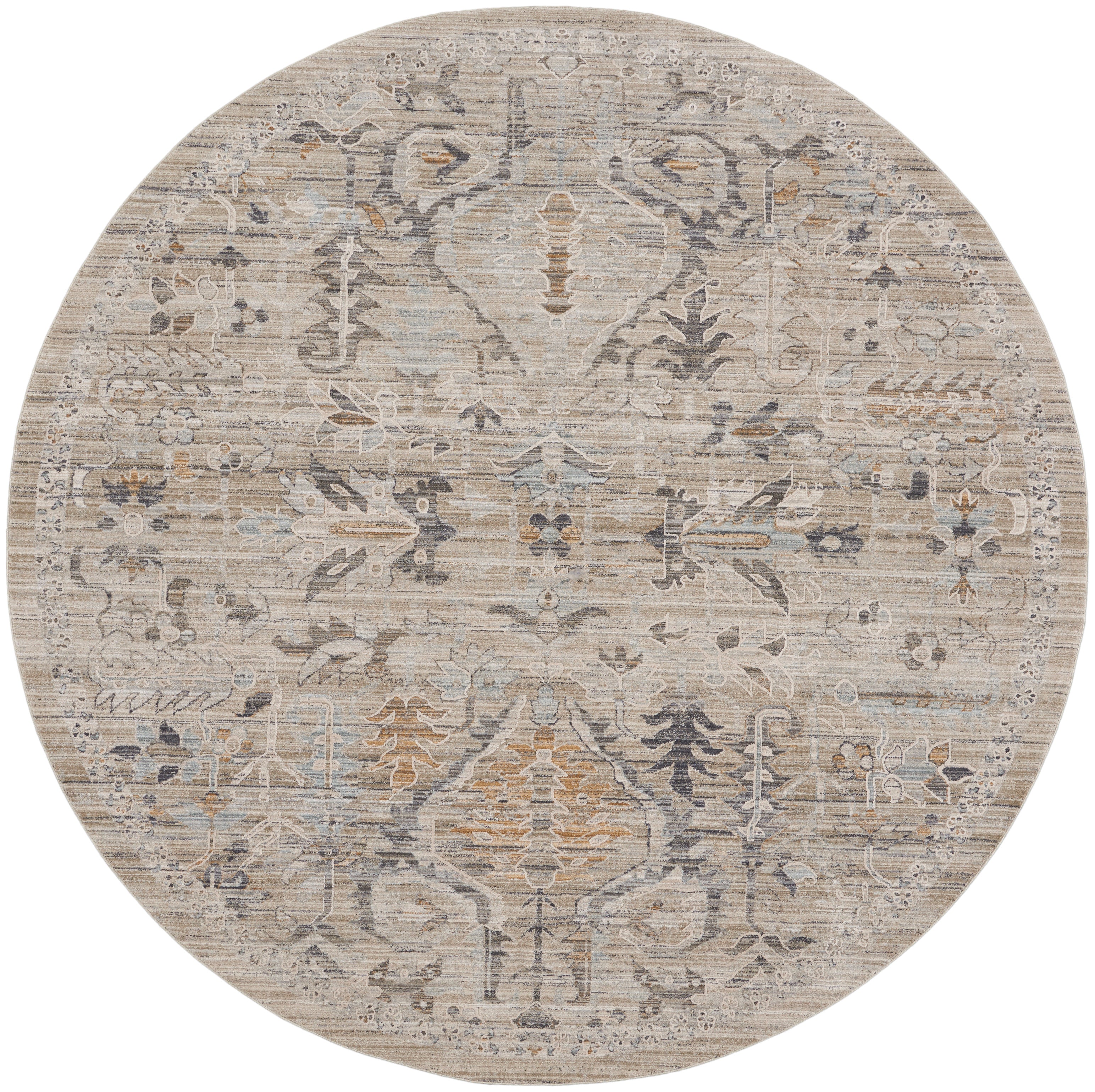 Nourison Lynx LNX02 Ivory Taupe Rug